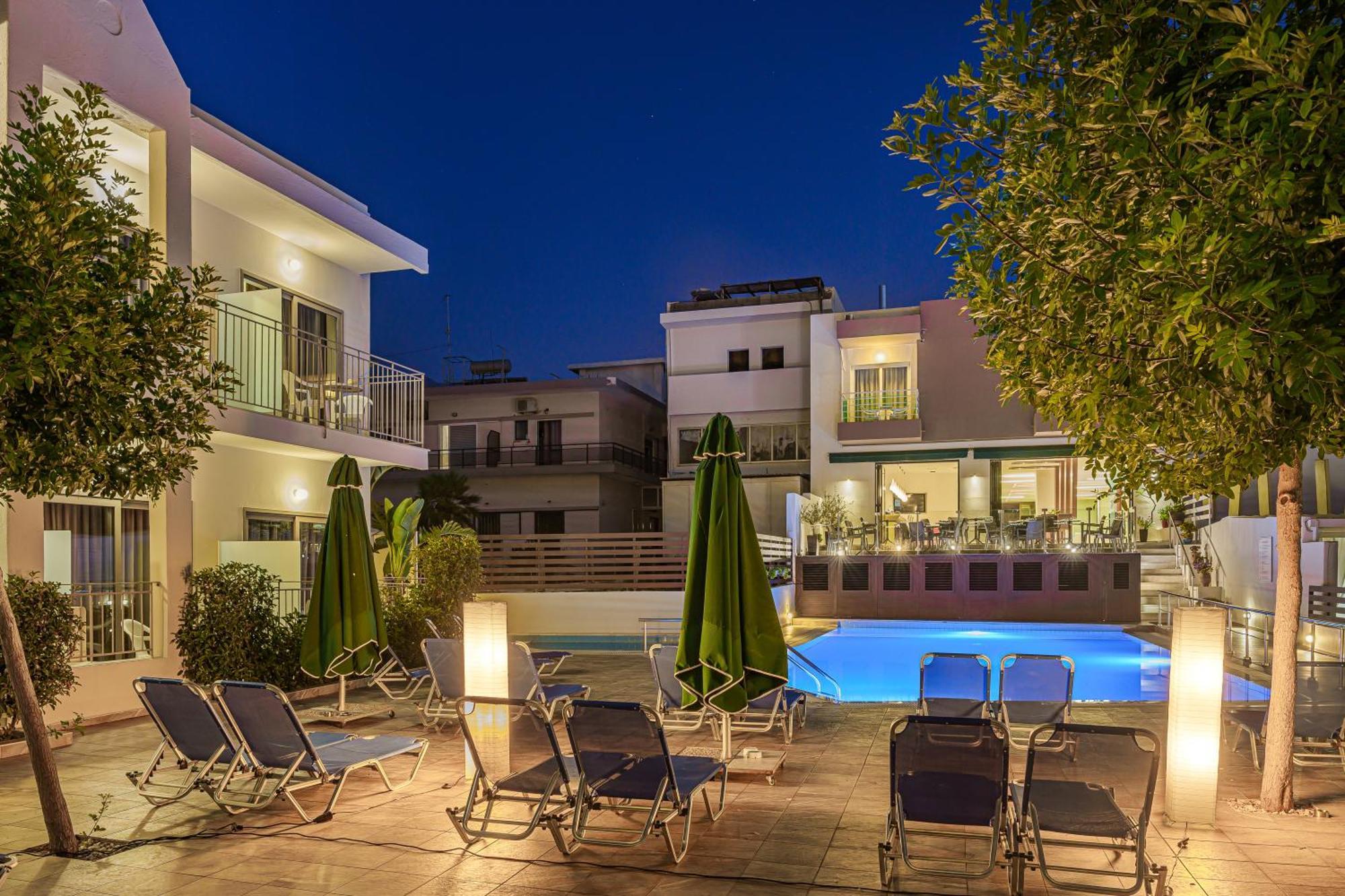 Creta Verano Hotel Malia Exterior foto