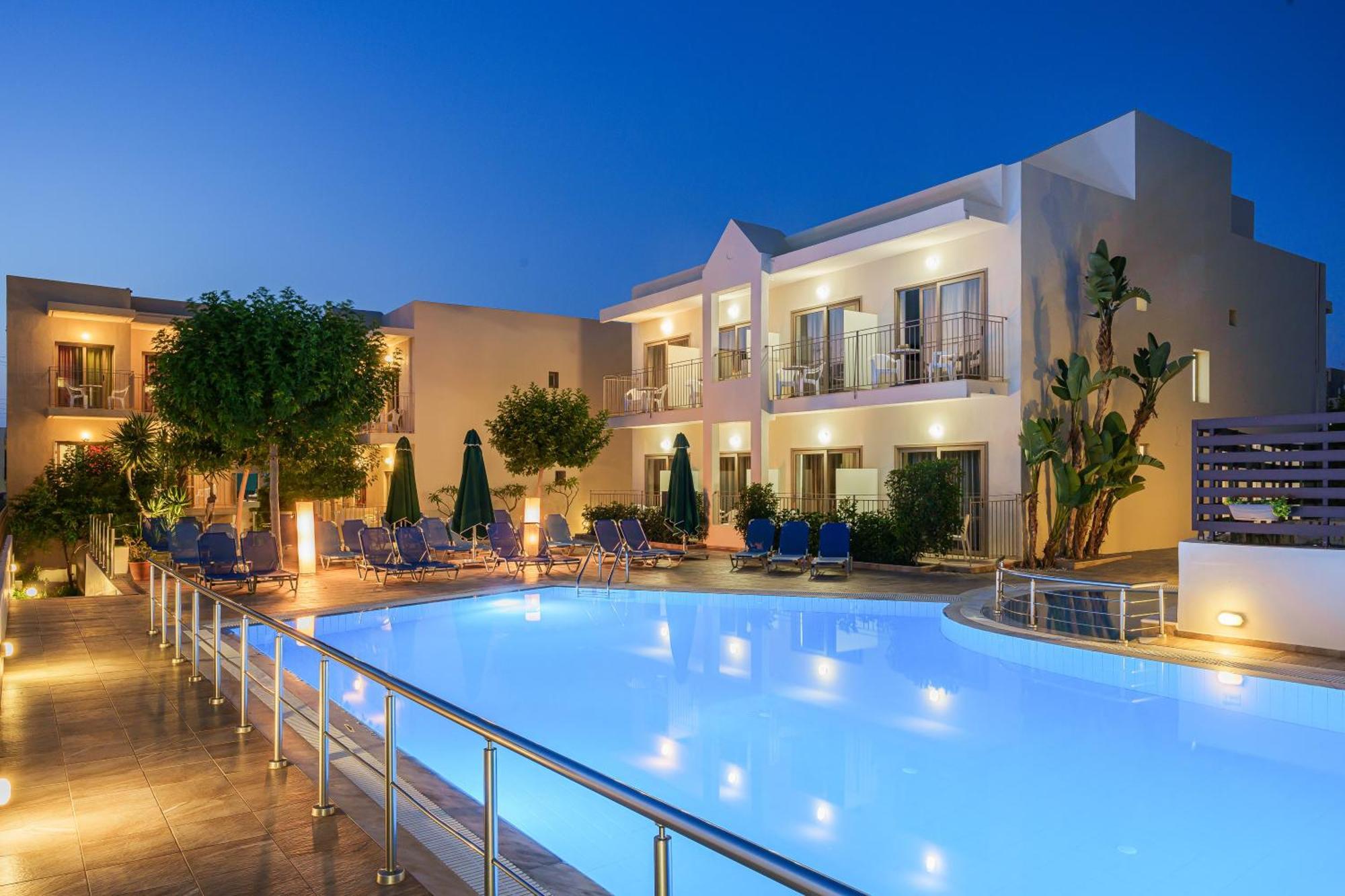 Creta Verano Hotel Malia Exterior foto